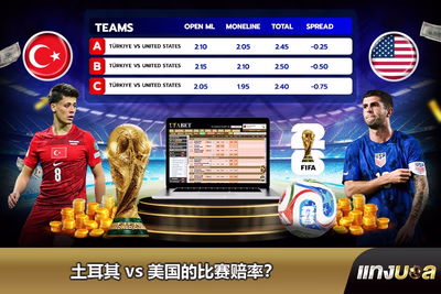 土耳其 vs 美国的比赛赔率？