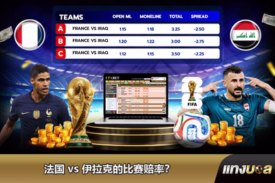 法国 vs 伊拉克的比赛赔率？