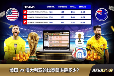 美国 vs 澳大利亚的比赛赔率是多少？