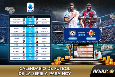 Calendario de fútbol de la Serie A para hoy