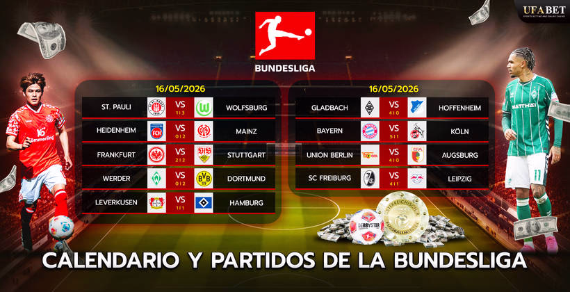Calendario y Partidos de la Bundesliga