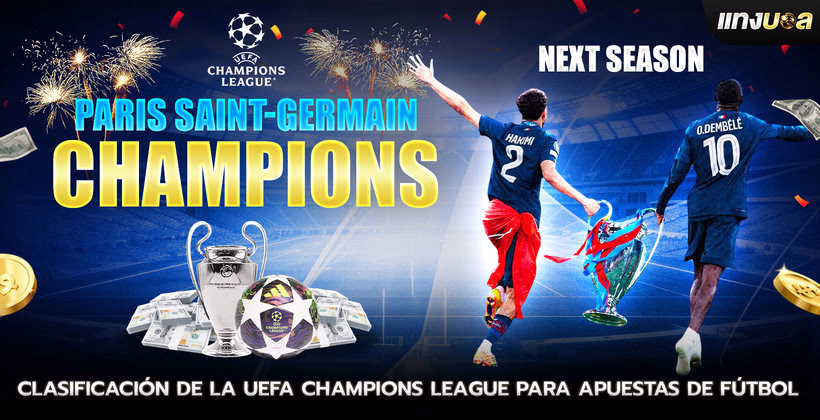 Clasificación de la UEFA Champions League para Apuestas de Fútbol
