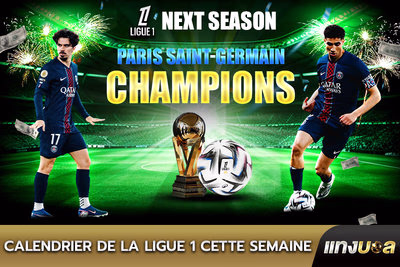 Calendrier de la Ligue 1 cette semaine