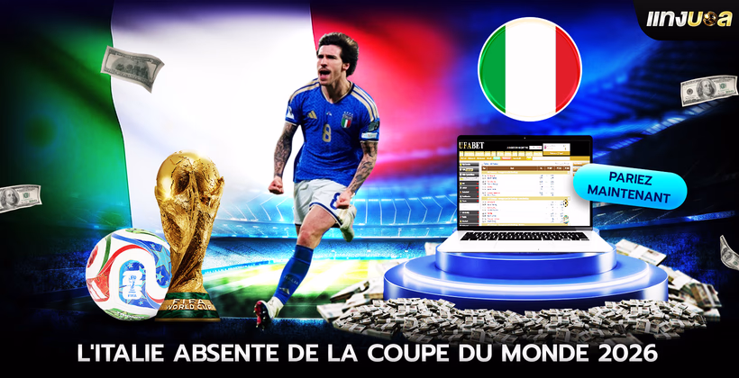 L'Italie absente de la Coupe du Monde 2026