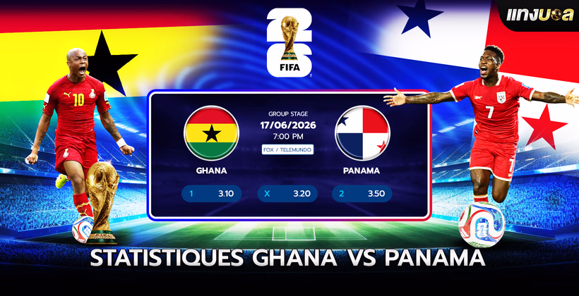 Statistiques Ghana vs Panama