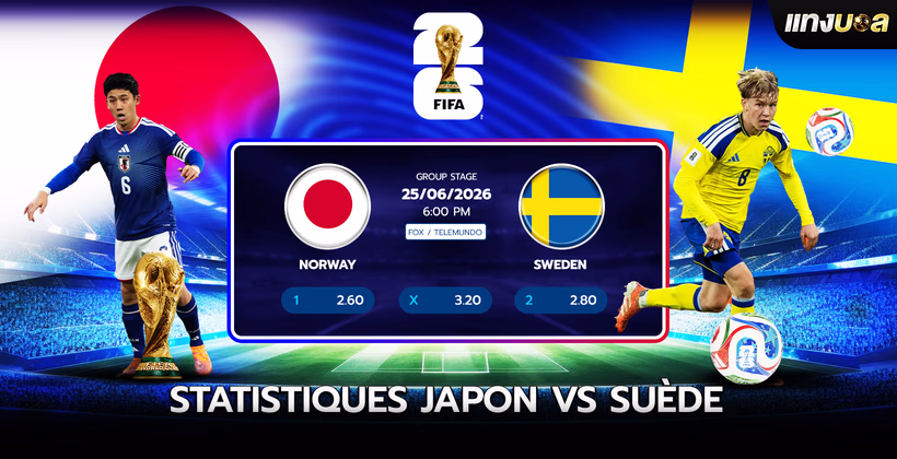Statistiques Japon vs Suède