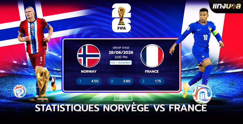 Statistiques Norvège vs France