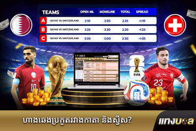 ហាងឆេង​ប្រកួត​រវាង​កាតា និង​ស្វីស?