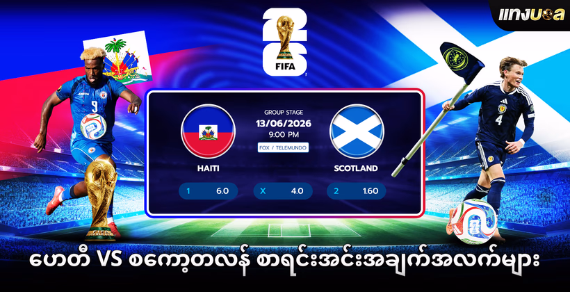 ဟေတီ vs စကော့တလန် စာရင်းအင်းအချက်အလက်များ