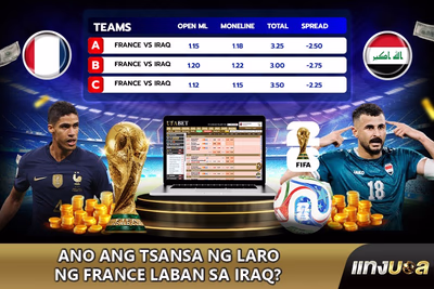 Ano ang tsansa ng laro ng France laban sa Iraq?