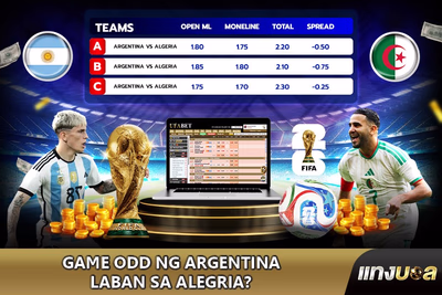 Game Odd ng Argentina laban sa Algeria?
