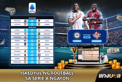Iskedyul ng football sa Serie A ngayon