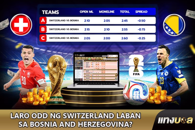 Laro Odd ng Switzerland laban sa Bosnia and Herzegovina?