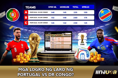 Mga Logro ng Laro ng Portugal vs DR Congo?