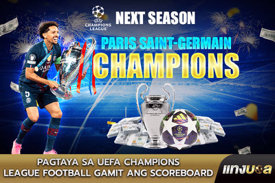 Pagtaya sa UEFA Champions League Football gamit ang Scoreboard
