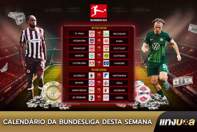 Calendário da Bundesliga desta semana