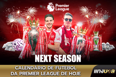 Calendário de futebol da Premier League de hoje