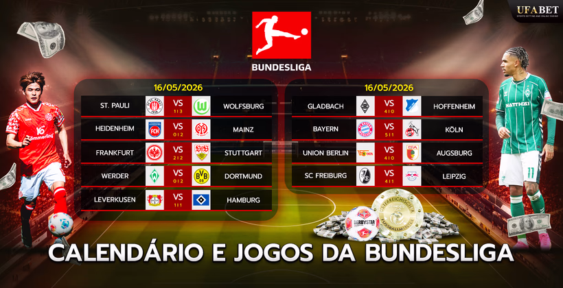 Calendário e Jogos da Bundesliga
