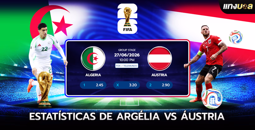 Estatísticas de Argélia vs Áustria