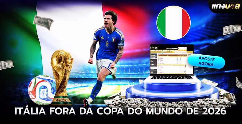 Itália Fora da Copa do Mundo de 2026