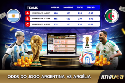 Odds do Jogo Argentina vs. Argélia