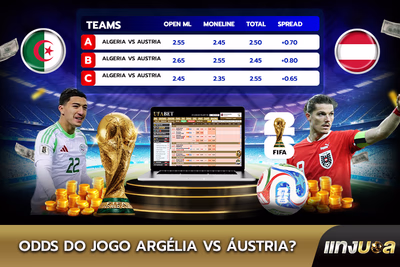 Odds do Jogo Argélia vs Áustria?