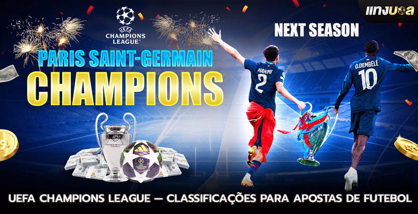 UEFA Champions League — Classificações para Apostas de Futebol