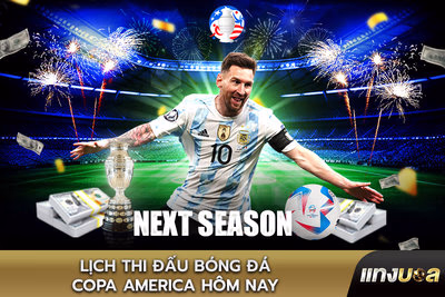 Lịch thi đấu bóng đá Copa America hôm nay
