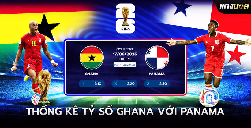 Thống kê tỷ số Ghana với Panama