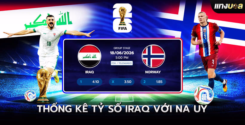 Thống kê tỷ số Iraq với Na Uy