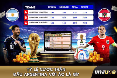 Tỷ lệ cược trận đấu Argentina với Áo là gì?