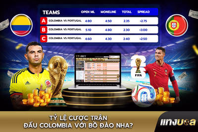 Tỷ Lệ Cược Trận Đấu Colombia với Bồ Đào Nha?
